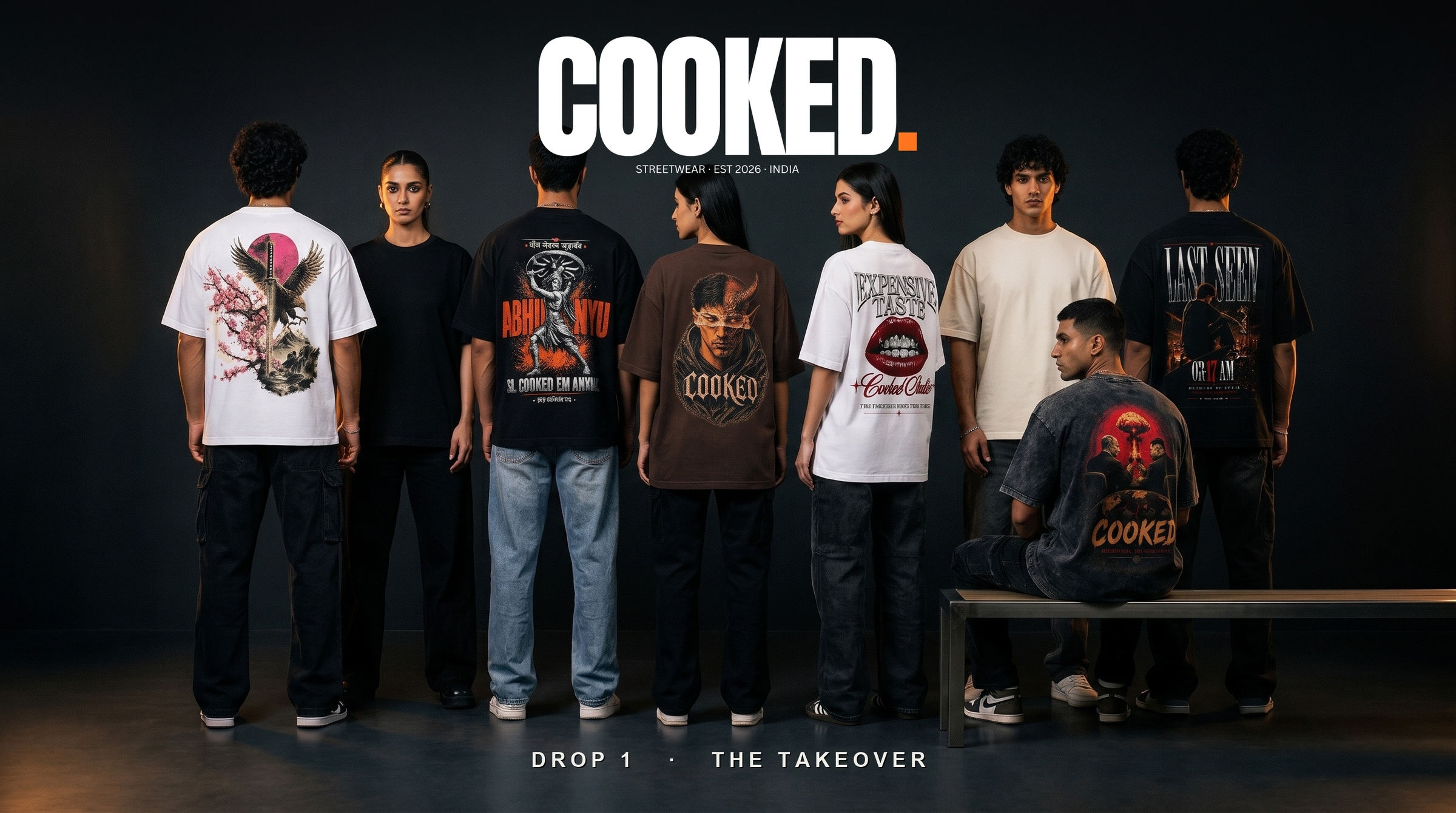 Cooked Drop 1 The Takeover styled lineup